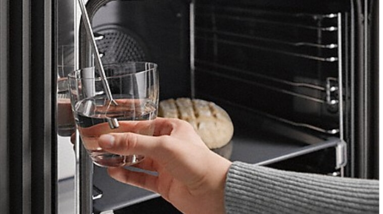 Steam oven deals water connection